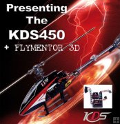 KDS450S 2.4Ghz 6CH RTF With Flymentor 3D